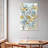 Yellow and Blue Blooms I