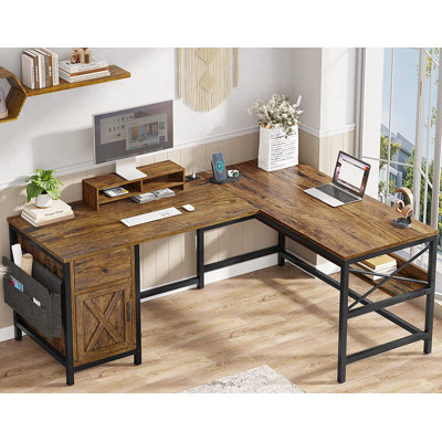 Bureau d'ordinateur en L Josphua