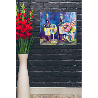 "Floral Party" par Jeanette Vertentes, art mural sur toile