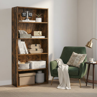 5-Tier Standard Bookcase
