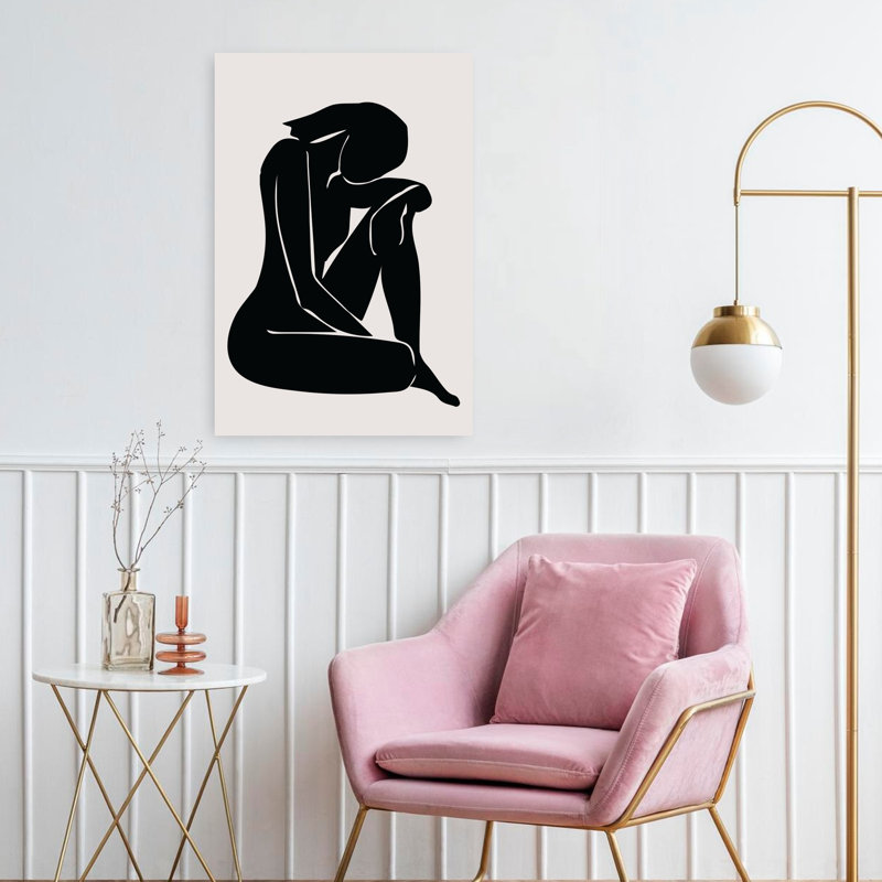 Art contemporain, art contemporain abstrait, H 24 po x l 16 po