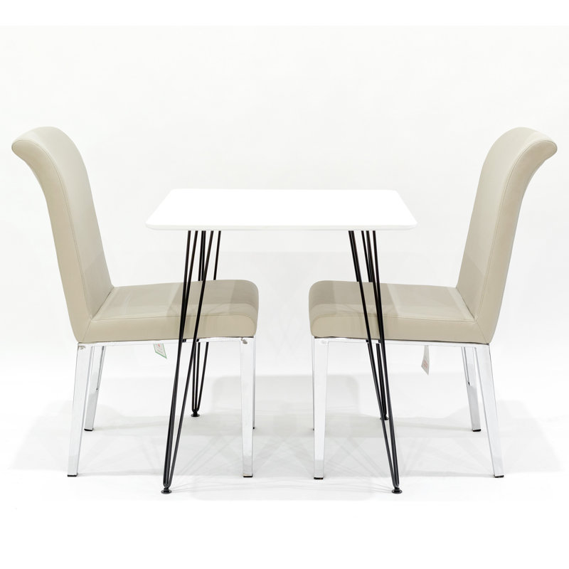 Maguire 2 - Person Dining Set, Beige