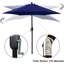 Parasol de marché inclinable 90 po Keiwarren-240370446