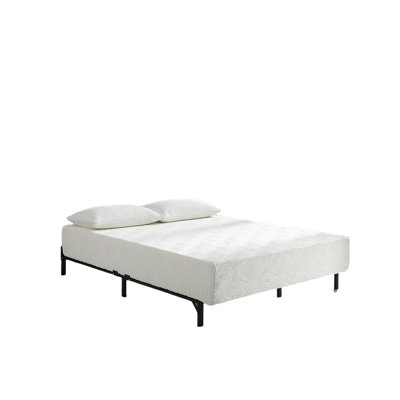 Gel - Memory Foam Full Mattress, 7 Inch Base For Rest And Peaceful Sleep, Cooling Effect, Roll Compressed Effortless Installation, White Appearance Support Quality Easy To Up,