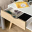 Glostrup 50cm W Particle Board Bedside Table