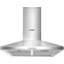 60cm 3-Speed Stainless Steel Wall Mounted Chimney Range Hood With LED Light-121450855