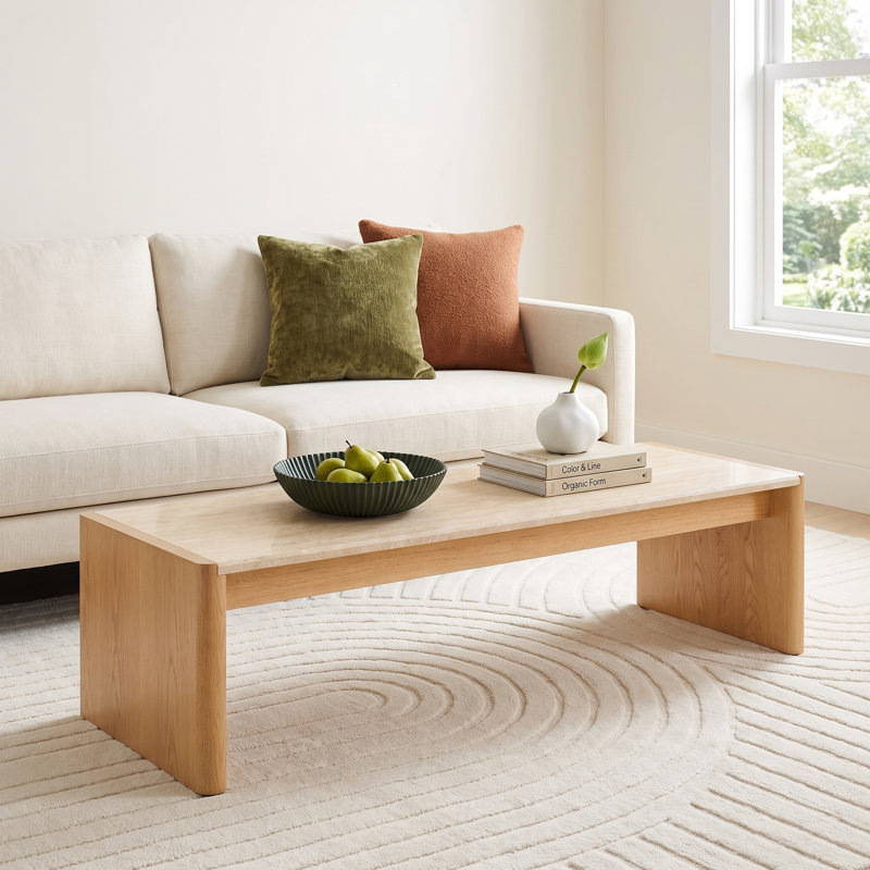 Doyle Stone Top Coffee Table
