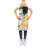 No Pattern Bib Apron