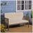 Casa Acacia Loveseat With Durable Weather-Resistant Frame And Comfortable Cushions For Outdoor Relaxation-1669132153-1669132152