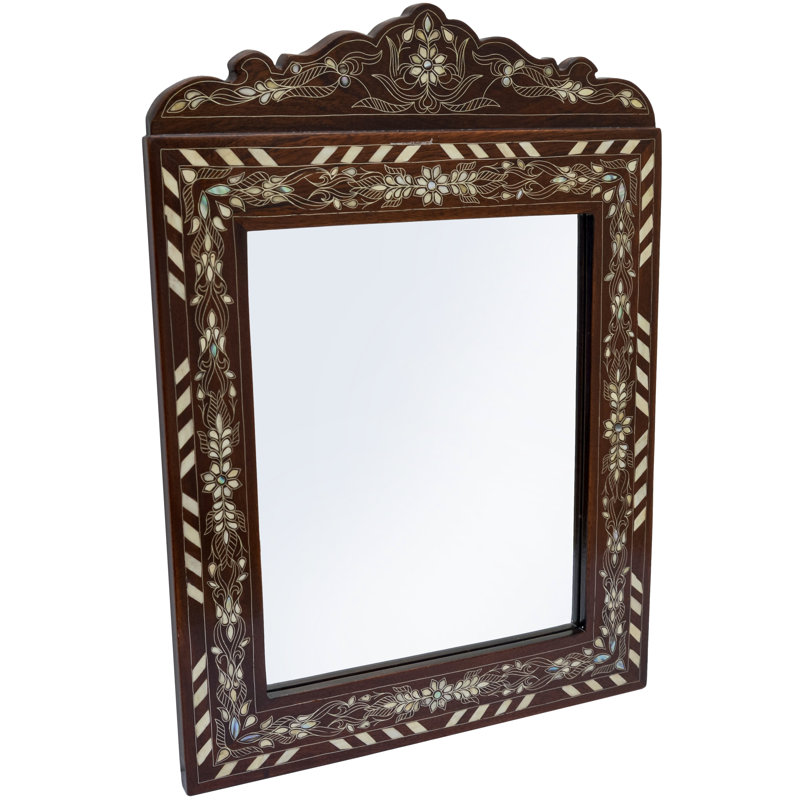 Arch Solid Wood Wall Mirror