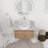 30'' Single Bathroom Floating Vanity With Quartz Top-185400157