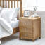 Kleon 44cm W Solid Wood Bedside Table