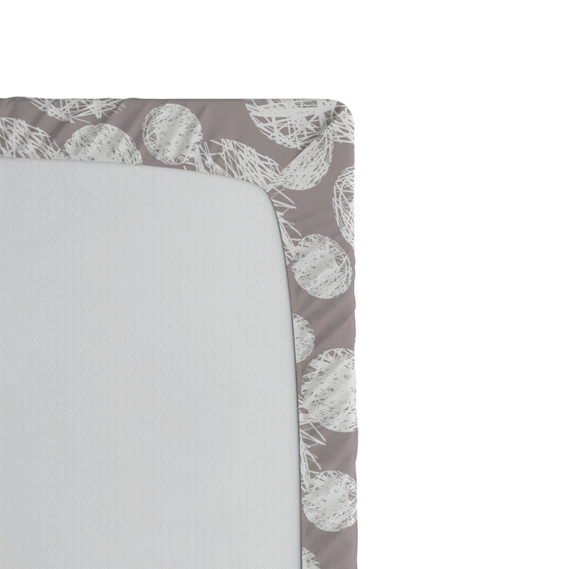 Drap-housse à motif abstrait Ambesonne, Drap-housse de taille simple