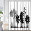 Rideau de douche avec 12 crochets Trees-992539589
