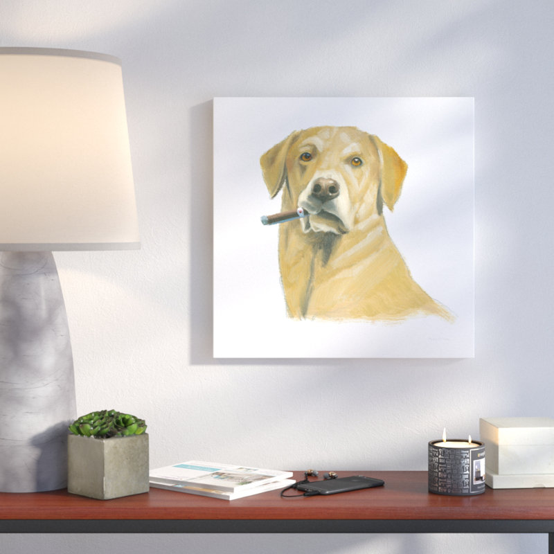 Les garçons I - reproduction sur toile, H 28 po x l 28 po x P 1,5 po, Toile tendue