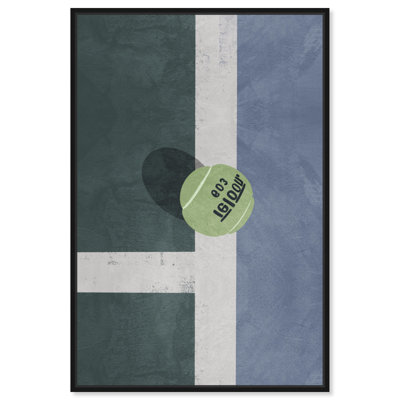 " Tennis Court Area " Painting Print