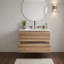 Grand meuble-lavabo moderne pour salle de bain