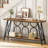 Unique 63" Console Table with Charging Station and Storage Shelf-105532774