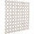 Metal Geometric Room Wall Mirror with Grid Pattern