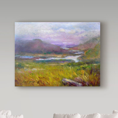 Galan 'Ring Of Kerry, Ireland 14' Acrylic Painting Print on Wrapped Canvas
