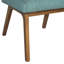Chaise d'appoint rembourrée en bois massif Celsi-1033216158