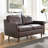 Impart Genuine Leather Loveseat-397479525