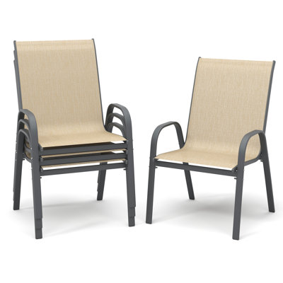 Cumbernauld Stacking Patio Dining Armchair