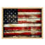 Drapeau américain grunge avec détails bruns, nature, illustration moderne, petit décor, œuvre d'art moderne-101376379-101376376