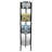 54.25" H X 12" W - 4-Tier Round Impulse Display Bin