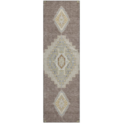 Premium Machine Washable Guada AMF1014 Oriental Rug
