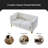 Ozelia 58 " Velvet Sofa-1865117770