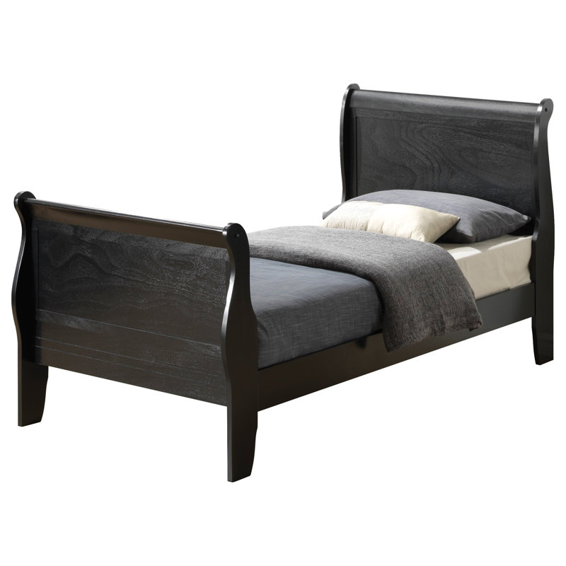 Lit élégant pour les chambres intemporelles, Lit simple