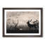 Stag Deer with Birds - Picture Frame Graphic Art Print-56706144-56706142
