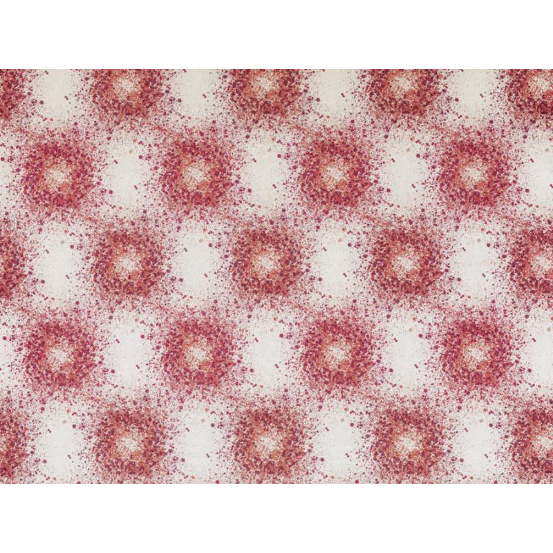 Tissu bellatrix ii Laura Kirar, Rouge / Corail