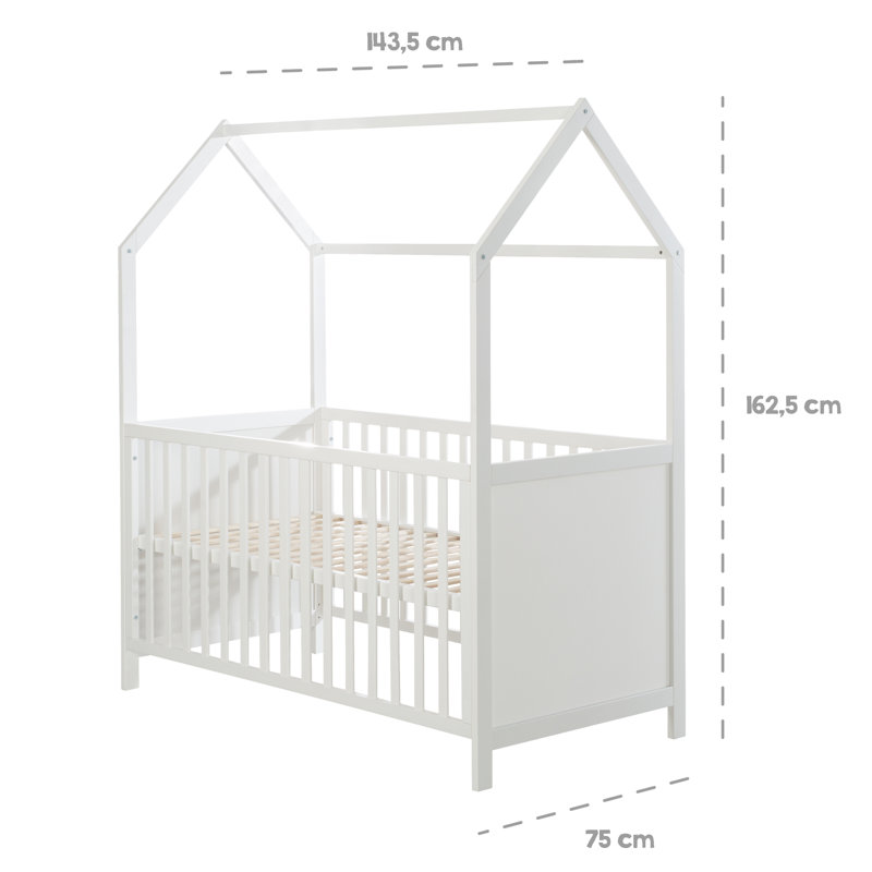 House Cot Bed, Taupe