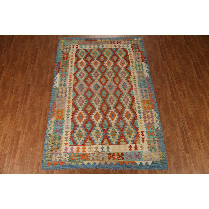 Wool Geometric Rug