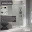 Porte de douche coulissante Levity, H 78 po x l 44-5 / 8 - 47-5 / 8 po, avec verre transparent de 5/16 po d'épaisseur-50861506