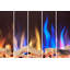 Orlando Adam Black Electric Fireplace Insert-112545247