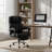 PU Leather Office Chair With Recline And Lumbar Support