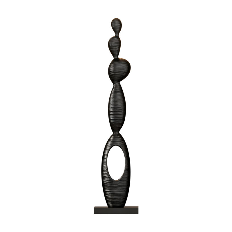 Modern Finial Decorative Object, 31.5" H x 9.06" W x 5.91" D