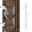 Dalle de porte intérieure en bois manufacturé massif Louver-93912982-93912972