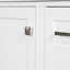 Ensemble de meuble-lavabo moderne avec ensemble lavabo 30 po, meuble-lavabo moderne avec porte à fermeture douce et 3 tiroirs, structure en bois massif (blanc)-124456512