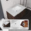 Meuble-lavabo flottant 30 po avec lavabo et porte à fermeture en douceur-133585804-133585809