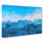Sea View At Dawn In Abstract - Wrapped Canvas Painting-55342272