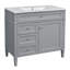 Meuble-lavabo 36 po avec lavabo supérieur-429269327