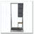 Coat Rack With Mirror, Multifunctional Hall Tree With Shoe Storage