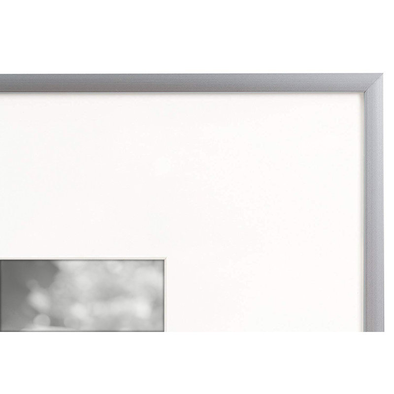 Cadre photo Ariaan, Argent, 1 cadre, 11 po x 14 po