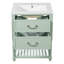 Meuble-lavabo de 24 po avec tablettes ouvertes et deux tiroirs-1906412676