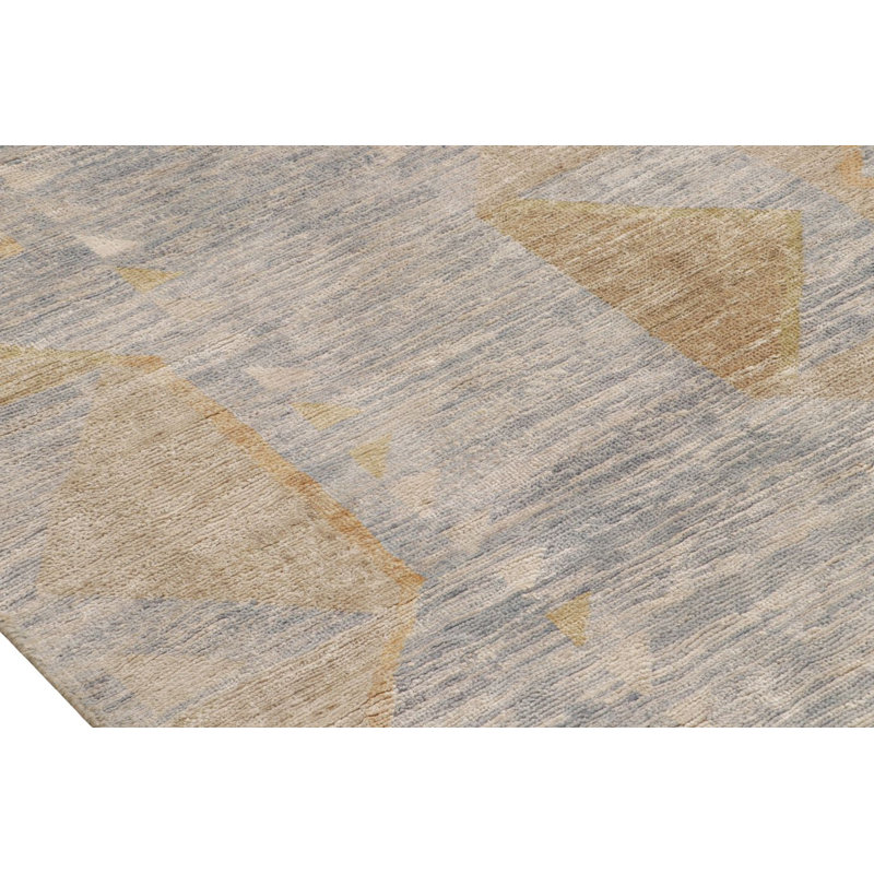 Scandinavian Geometric Area Rug, Rectangle 6' x 9'
