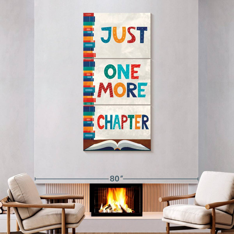 One More Chapter, 75" H x 36" W